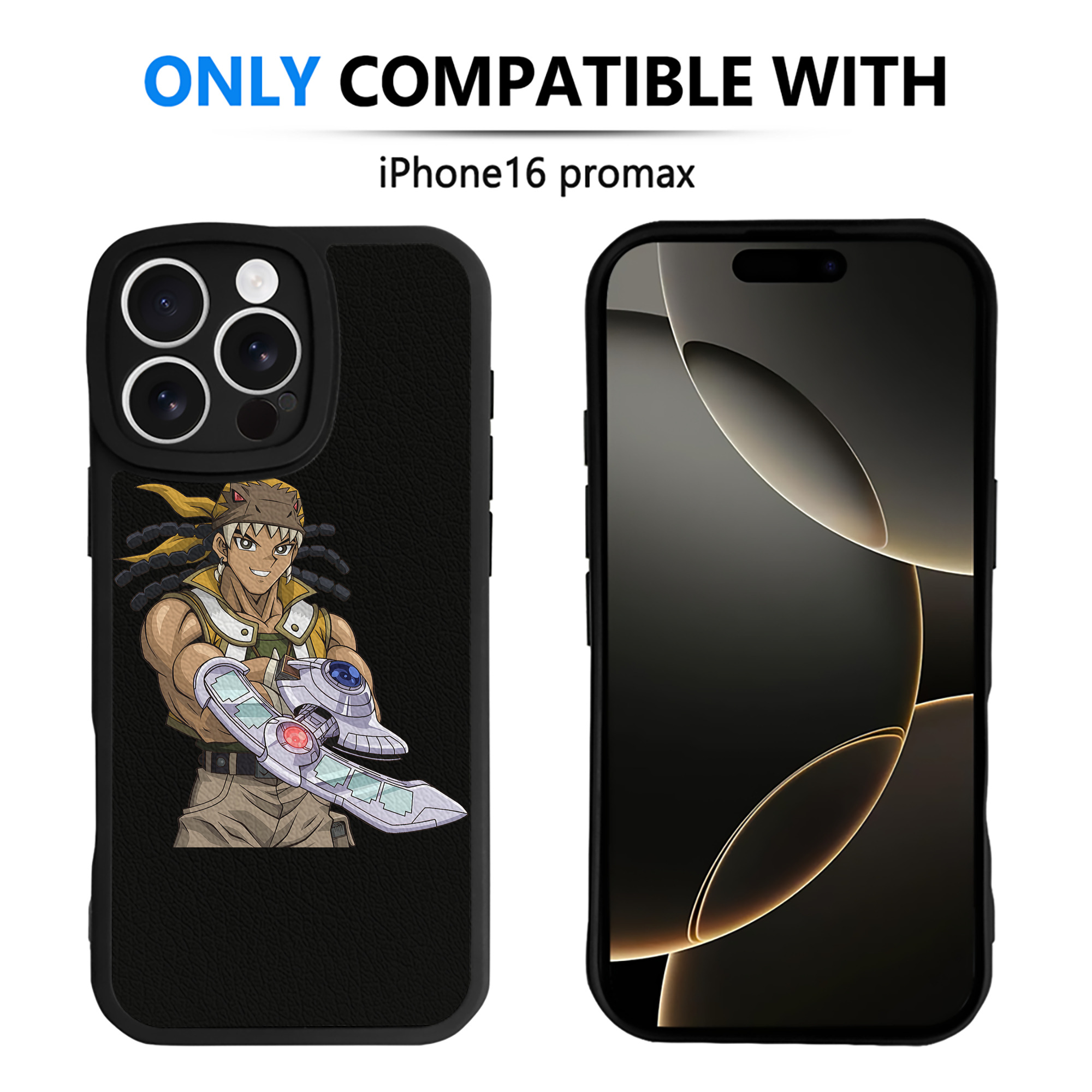 遊☆戯☆王 Yu-Gi-Oh! 【iPhone 16シリーズ対応】シリコンスマホケース（レザー調） 材質：シリコン